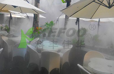 三里屯酒吧喷雾降温系统